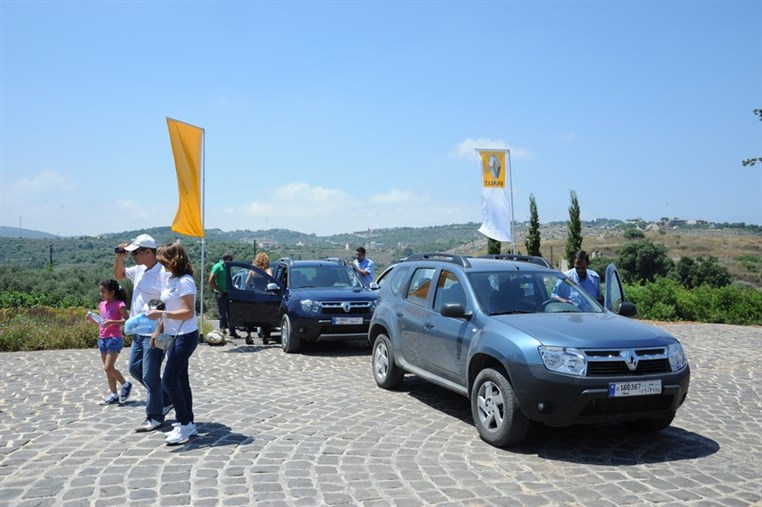 Renault Duster at Ixsir Winery